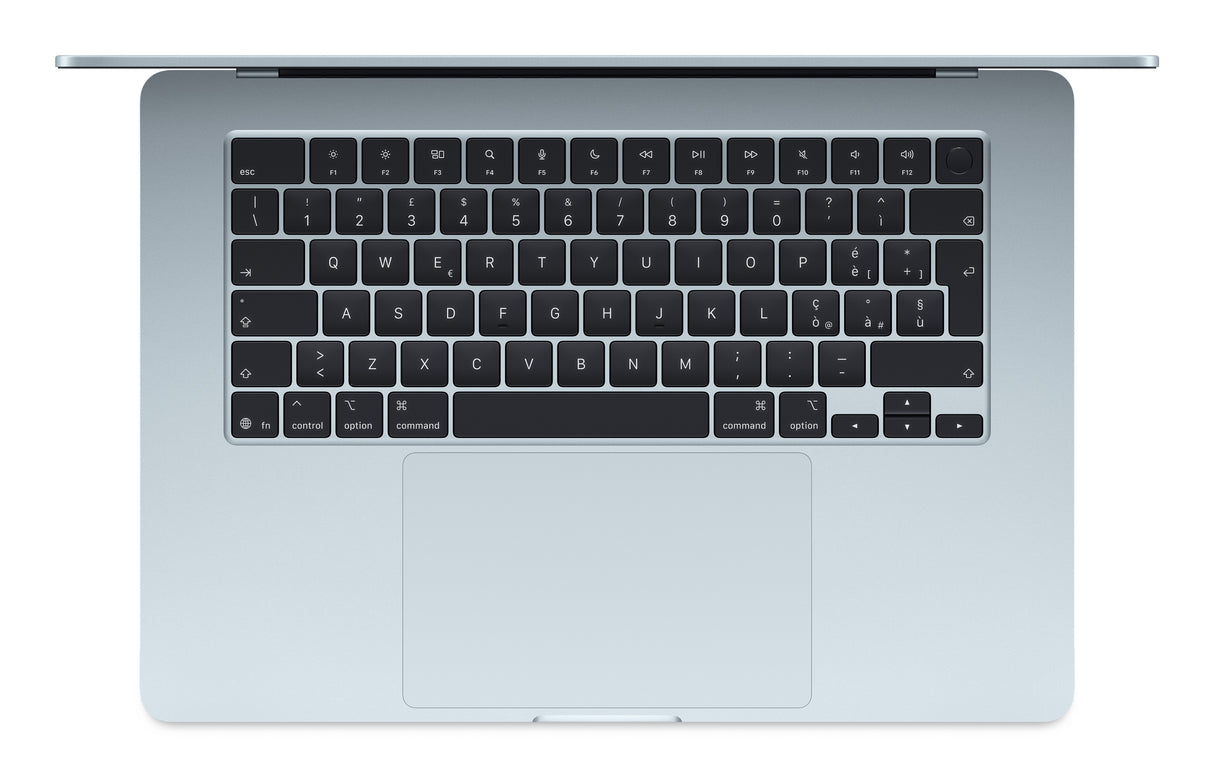 Apple MacBook Air Apple M M4 Computadora portátil 38.9 cm (15.3") 16 GB 256 GB SSD Wi-Fi 6E (802.11ax) macOS Sequoia Azu