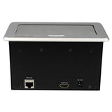 StarTech.com Caja de Conectividad para Mesa de Juntas - Módulo de Conexiones HDMI VGA y Mini DisplayPort Puentes de conf