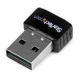 StarTech.com Mini Adaptador de Red Inalámbrico USB 2.0 a Wireless N de 300 Mbps - Wifi Externo 802.11n 2T2R tarjetas de red Inalámbrico USB Ethernet / WLAN 300 Mbit/s