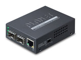 PLANET GT-1205A convertidor de medio 1000 Mbit/s Negro