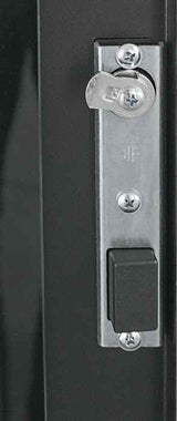 GABINETE INTELLINET 19" RACK CERRADO 22U PUERTA CRISTAL FLATPACK COLOR NEGRO