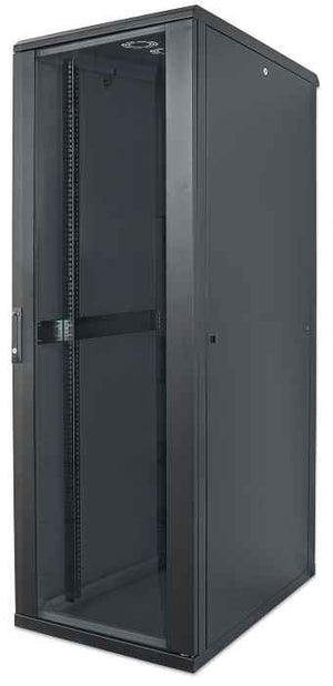 Intellinet Armoire réseau autoportante 19", 22U, 600 × 800 mm (largeur x profondeur), noire, en kit,