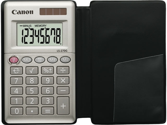Canon LS-270G Calculadora Bolsillo Calculadora básica Plata Si
