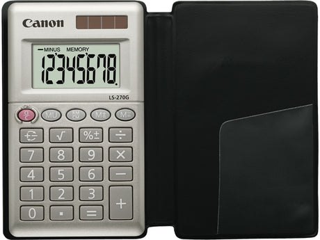 Canon LS-270G Calculadora Bolsillo Calculadora básica Plata Si