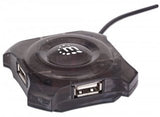 Manhattan Mini Hub USB hubs de interfaz USB 2.0 4 4 12 Mbit/s