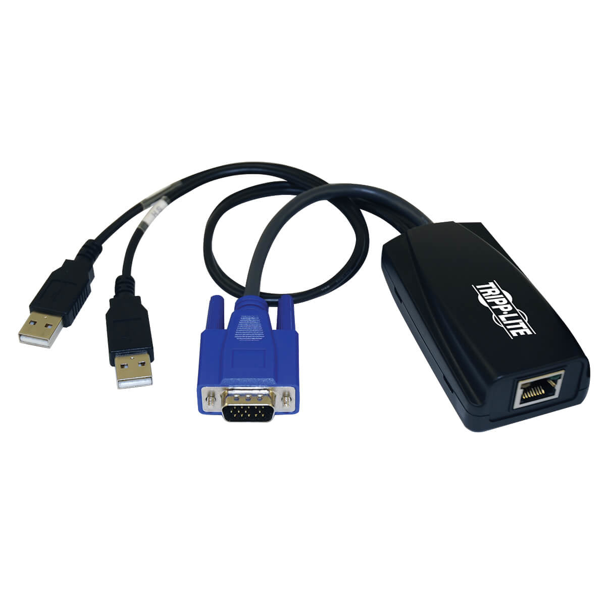 Tripp Lite B078-101-USB2 Accesorios del KVM - Unidad de Interfaz para Servidor (SIU) USB NetCommander, Virtual Media has