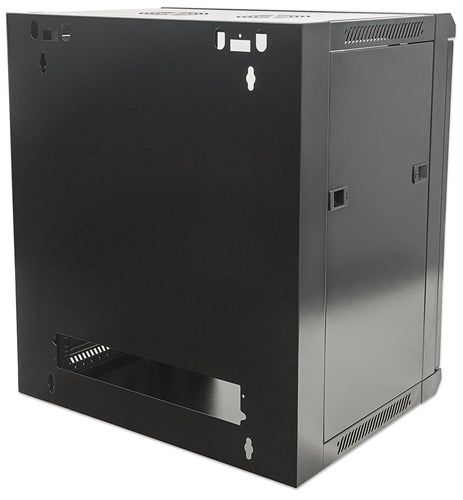 Intellinet Armoire réseau murale 19" (standard), 12U, profondeur 600 mm, noire, en kit, charge max. 60 kg, utilisab