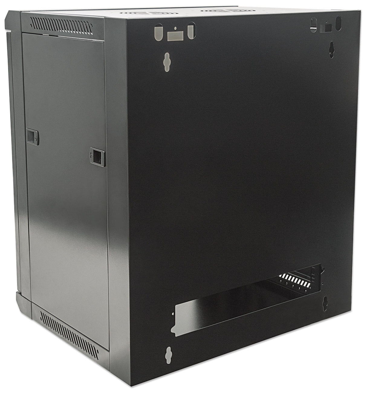 Intellinet Armoire réseau murale 19" (standard), 12U, profondeur 600 mm, noire, en kit, charge max. 60 kg, utilisab