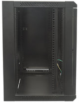Intellinet Armoire réseau murale 19" (standard), 12U, profondeur 600 mm, noire, en kit, charge max. 60 kg, utilisab