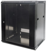 Intellinet Armoire réseau murale 19" (standard), 12U, profondeur 600 mm, noire, en kit, charge max. 60 kg, utilisab