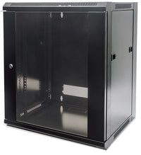 Intellinet Armoire réseau murale 19" (standard), 12U, profondeur 600 mm, noire, en kit, charge max. 60 kg, utilisab