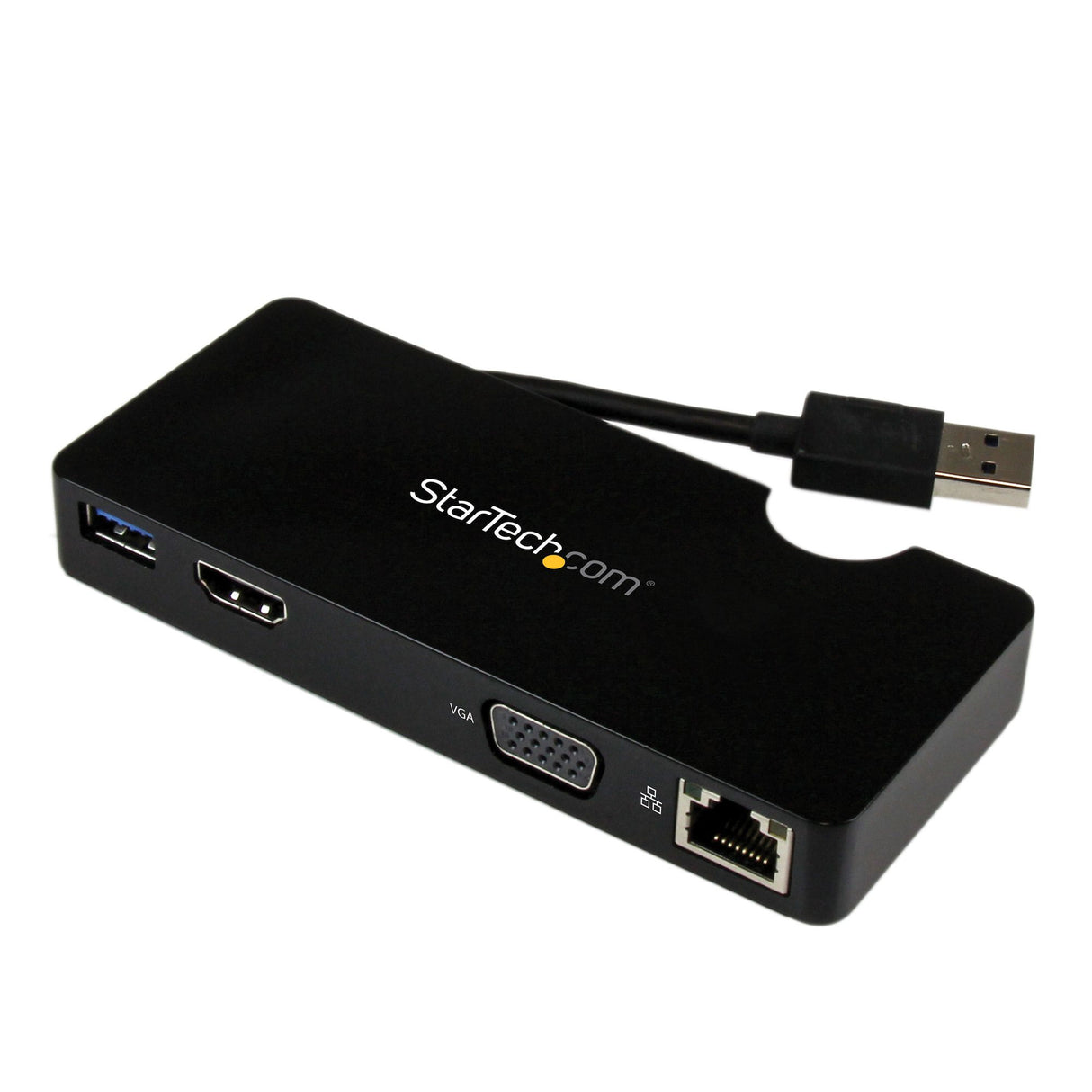 StarTech.com Replicador de Puertos USB 3.0 de Viajes con HDMI o VGA - Docking Station para Portátil Laptop Alámbrico USB 3.2 Gen 1 (3.1 Gen 1) Type-A 1 1