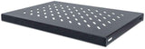 CHAROLA GABINETE 19", 1U, FIJA, 35CM, VENTILADA, 50KG