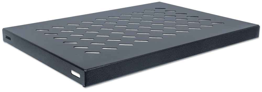 Intellinet Étagère fixe 19", 1U, profondeur 345 mm, charge max. 50 kg, noire, garantie trois ans Rack Cajón metálico par
