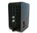 CDP R2CU-AVR1008 1000VA/500W AVR, 8 Salidas, 175 Julios, 4 Puertos USB, 120 Vac Regulador de Voltaje 92 - 144 V 50/60 Hz 6 A 120 V