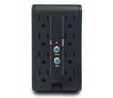 CDP R2CU-AVR1008 1000VA/500W AVR, 8 Salidas, 175 Julios, 4 Puertos USB, 120 Vac Regulador de Voltaje 92 - 144 V 50/60 Hz 6 A 120 V