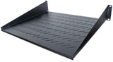 Intellinet Étagère cantilever 19", 2U, montage frontal 2 points, profondeur 400 mm, ventilée, charge max. 25 kg, noire, garantie trois ans Rack Cajón metálico para rack Negro Acero 25 kg