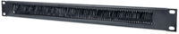 Intellinet Panneau passe-câbles 19", 1U, avec brosse, noir Accesorios para rack Negro Acero 48,3 cm