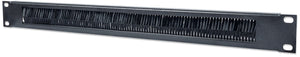Intellinet Panneau passe-câbles 19", 1U, avec brosse, noir Accesorios para rack Negro Acero 48,3 cm