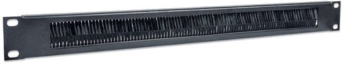 Intellinet Panneau passe-câbles 19", 1U, avec brosse, noir Accesorios para rack Negro Acero 48,3 cm