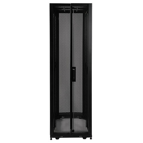 Tripp Lite SR2400 Gabinete de Profundidad Estándar SmartRack Serie Value de 42U, Capacidad de 1088 kg [2400 lb] con puer