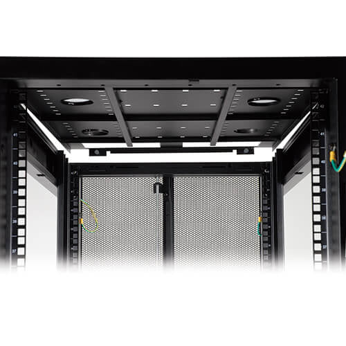 Tripp Lite SR2400 Gabinete de Profundidad Estándar SmartRack Serie Value de 42U, Capacidad de 1088 kg [2400 lb] con puer