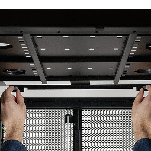Tripp Lite SR2400 Gabinete de Profundidad Estándar SmartRack Serie Value de 42U, Capacidad de 1088 kg [2400 lb] con puer