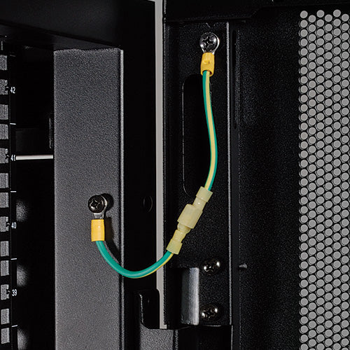 Tripp Lite SR2400 Gabinete de Profundidad Estándar SmartRack Serie Value de 42U, Capacidad de 1088 kg [2400 lb] con puer