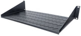 Intellinet Étagère cantilever 19", 2U, montage frontal 2 points, profondeur 250 mm, charge max. 25 kg, noire, garan