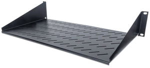 Intellinet Étagère cantilever 19", 2U, montage frontal 2 points, profondeur 250 mm, charge max. 25 kg, noire, garan