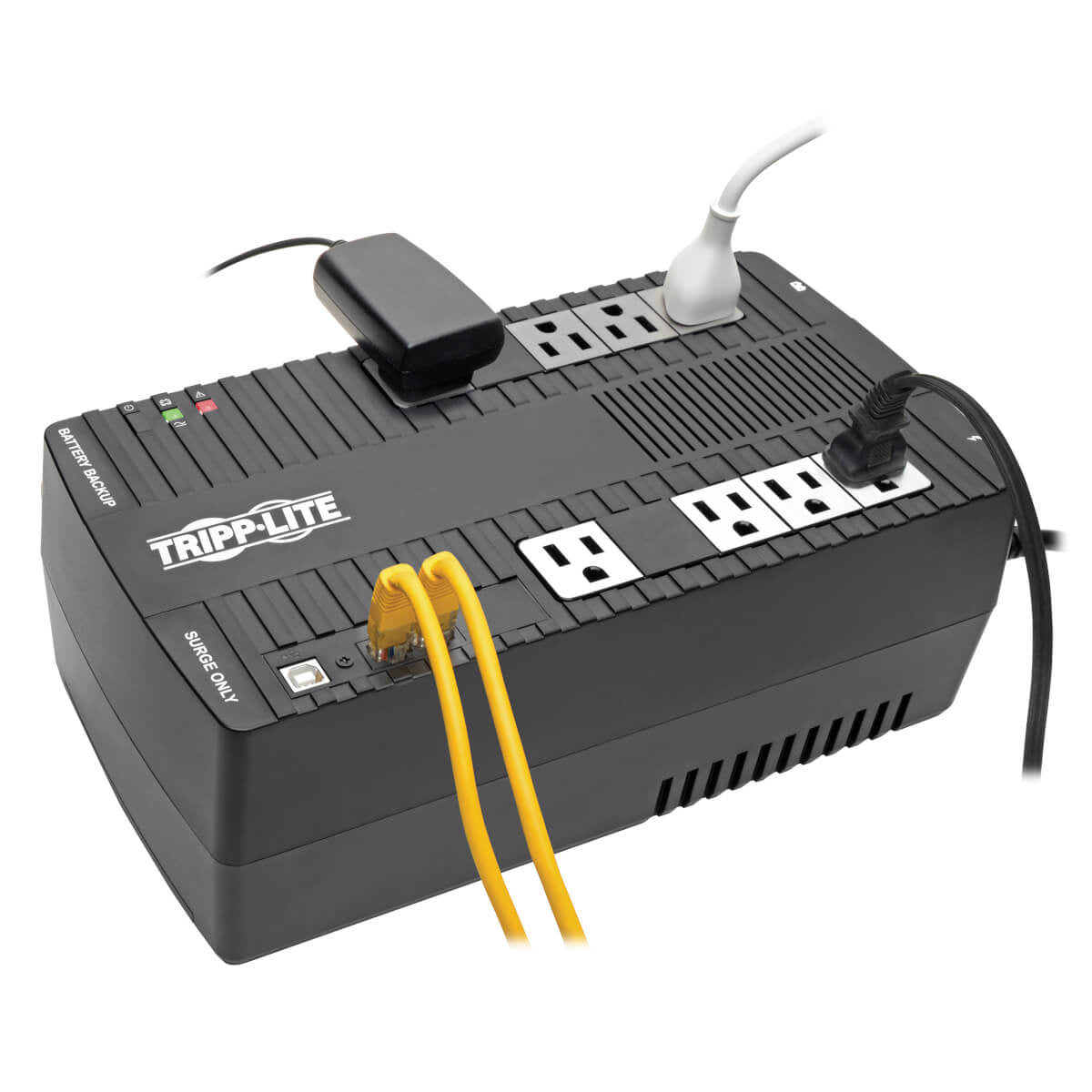 Tripp Lite AVR650UM UPS Interactivo de 650VA 325W - 8 Tomacorrientes NEMA 5-15R, AVR, 120V, 50/60Hz, USB, Instalación en