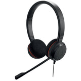 Jabra Evolve 20 Auriculares Auriculares Diadema Oficina/Centro de llamadas Binaural