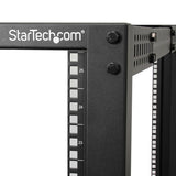 StarTech.com Rack 25U Móvil de Marco Abierto de 4 Columnas para Servidores - Rack de Cuatro Columnas 19 Pulgadas para Eq