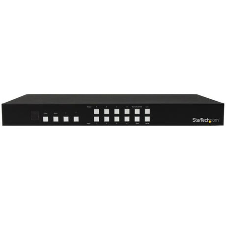 StarTech.com Switch Conmutador Matrix HDMI 4x4 con Multivisor Videowall o Imagen e Imagen PAP conmutadores de vídeo HDMI 8 4 4
