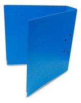 Techmakro KITCARP4AZ carpeta Cartón, Cloruro de polivinilo (PVC) Azul Carta, Folder de archivo convencional, Mate, 650 h