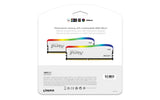 Kingston Technology 8GB 3600MT/s DDR4 CL17 DIMM FURY Beast blanco RGB SE Memoria RAM 17 8 GB 1 x 8 GB DDR4