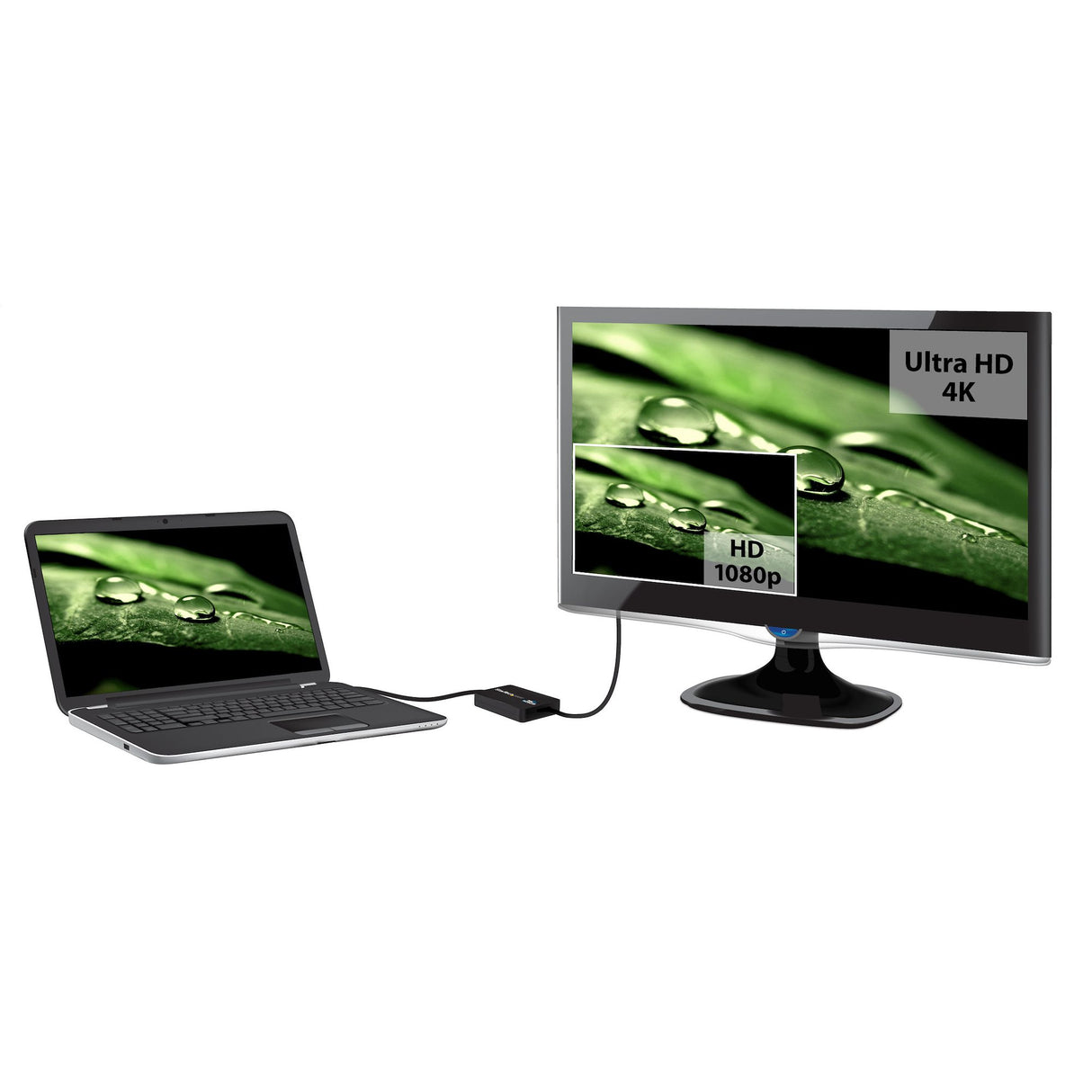StarTech.com Adaptador Gráfico Externo USB 3.0 a HDMI - UltraHD 4K 30Hz - Certificado DisplayLink - Conversor USB-A a HDMI para Monitor - Tarjeta Gráfica Externa de Vídeo - Mac y Windows adaptadores gráficos usb USB tipo A Macho 3.2 Gen 1 (3.1 Gen 1) Si