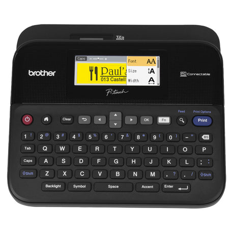 Brother PT-D600 Impresora Transferencia térmica Negro