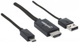 Manhattan 151511 Cable Derecho Derecho 1,5 m HDMI tipo A (Estándar)