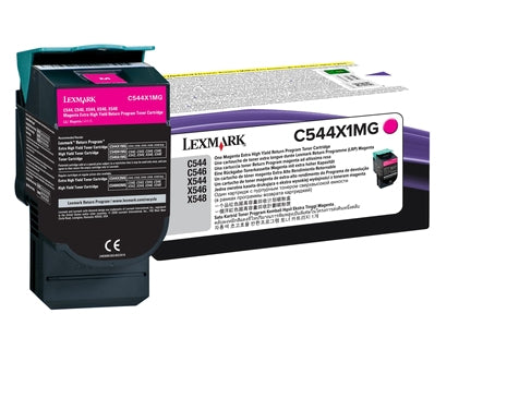 Lexmark C544X1MG cartucho de tóner Original Magenta