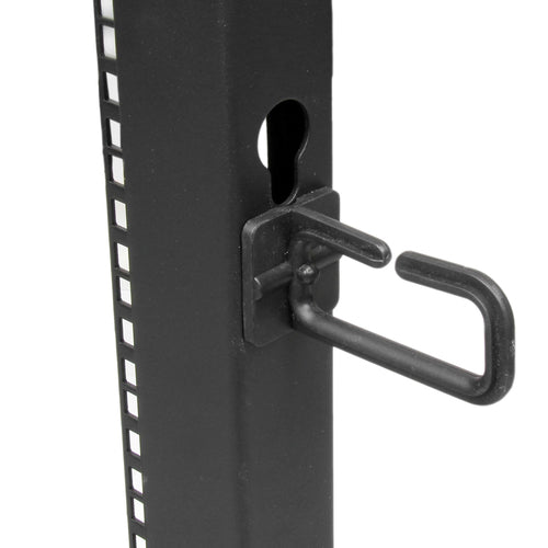 StarTech.com Rack 12U Móvil de Marco Abierto de 4 Columnas para Servidores - Rack de Cuatro Columnas de 19 Pulgadas para