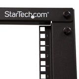 StarTech.com Rack 12U Móvil de Marco Abierto de 4 Columnas para Servidores - Rack de Cuatro Columnas de 19 Pulgadas para