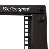 StarTech.com Rack 12U Móvil de Marco Abierto de 4 Columnas para Servidores - Rack de Cuatro Columnas de 19 Pulgadas para