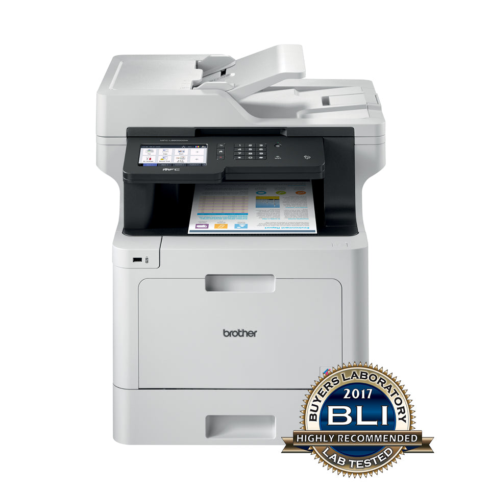 Brother MFC-L8900CDW Impresora Multifunción Laser WiFi Negro, Gris