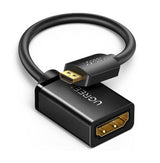 Ugreen 15844 cable HDMI 0,22 m HDMI tipo A (Estándar) HDMI tipo D (Micro) Negro