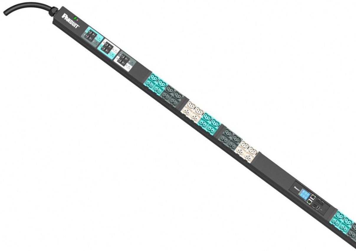 Panduit E48D20L unidad de distribución de energía (PDU) 48 salidas AC 0U Negro
