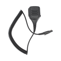 RugGear 25031500 micrófono Negro Micrófono para smartphone/teléfono móvil