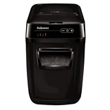 Fellowes AutoMax 200C triturador de papel Corte cruzado 60 dB 22,9 cm Negro