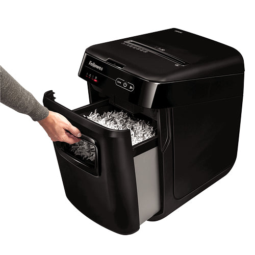 Fellowes AutoMax 200C triturador de papel Corte cruzado 60 dB 22,9 cm Negro