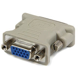 StarTech.com Adaptador Conversor DVI-I a VGA - DVI-I Macho - HD15 Hembra - Blanco Cable DVI-I VGA Macho Hembra